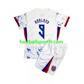 Tenue Norvège Erling Haaland 9 Enfant Exterieur 2024 Maillot de Foot